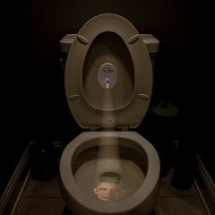 Pee-Litical Targets Toilet Light Projector (Obama, Fauci, AOC, Schiff)